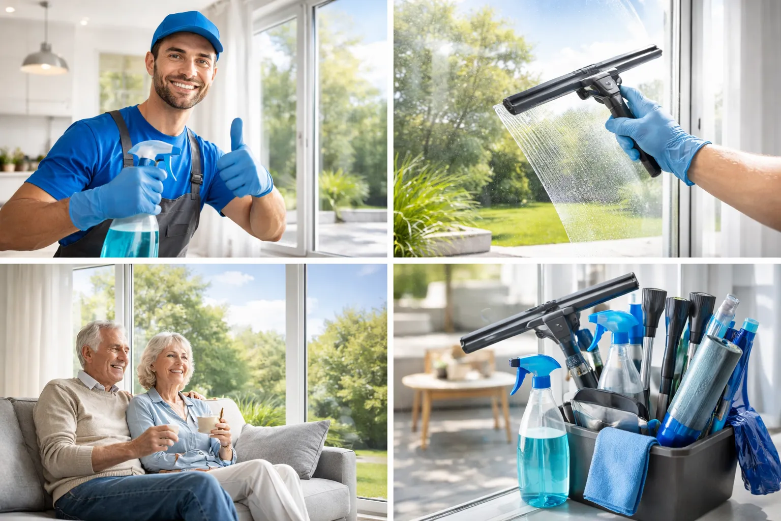 Vorteile unserer professionellen Fensterreinigung