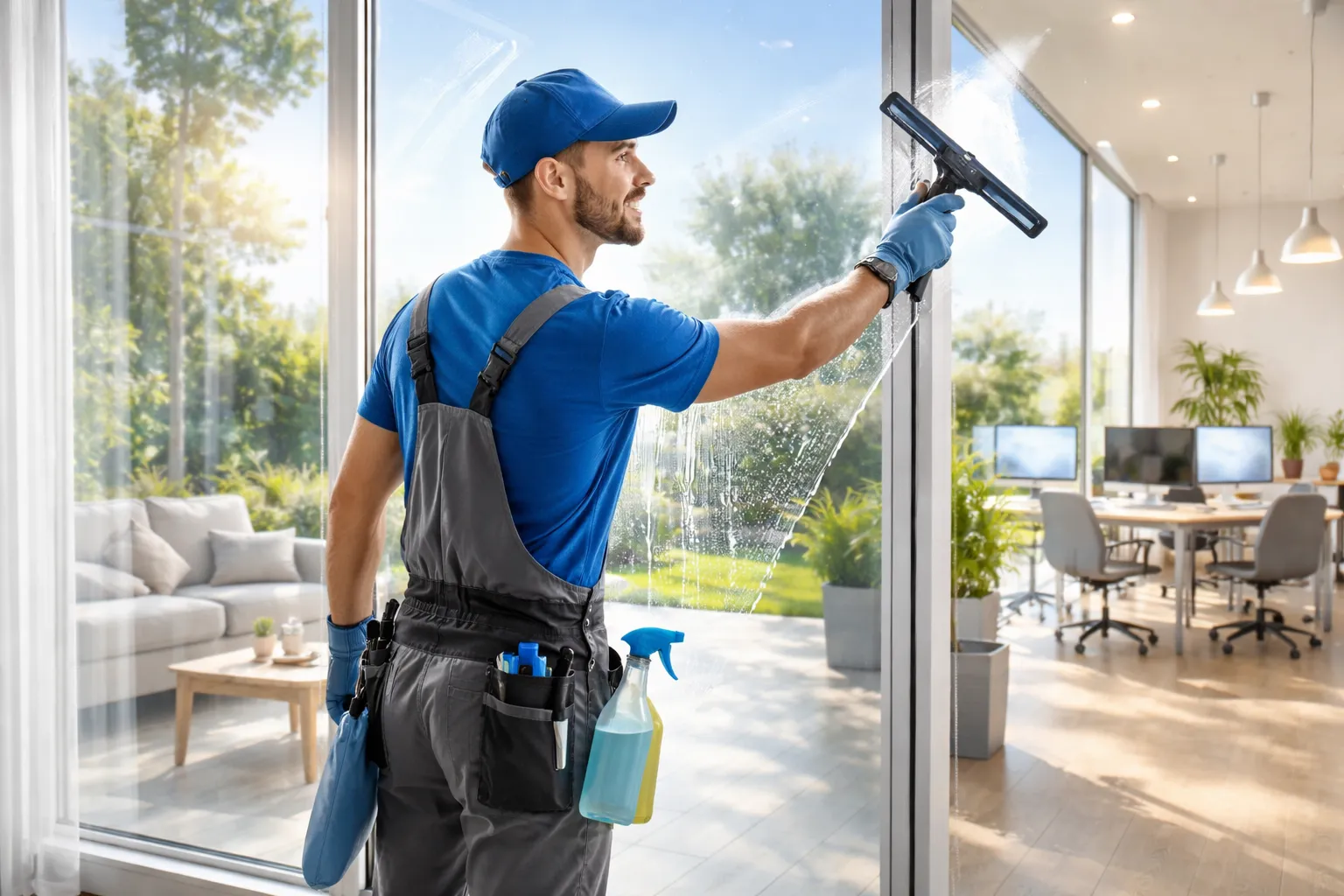 Fensterreinigung Zürich – Kristallklare Sicht, Zuhause und Büro sofort