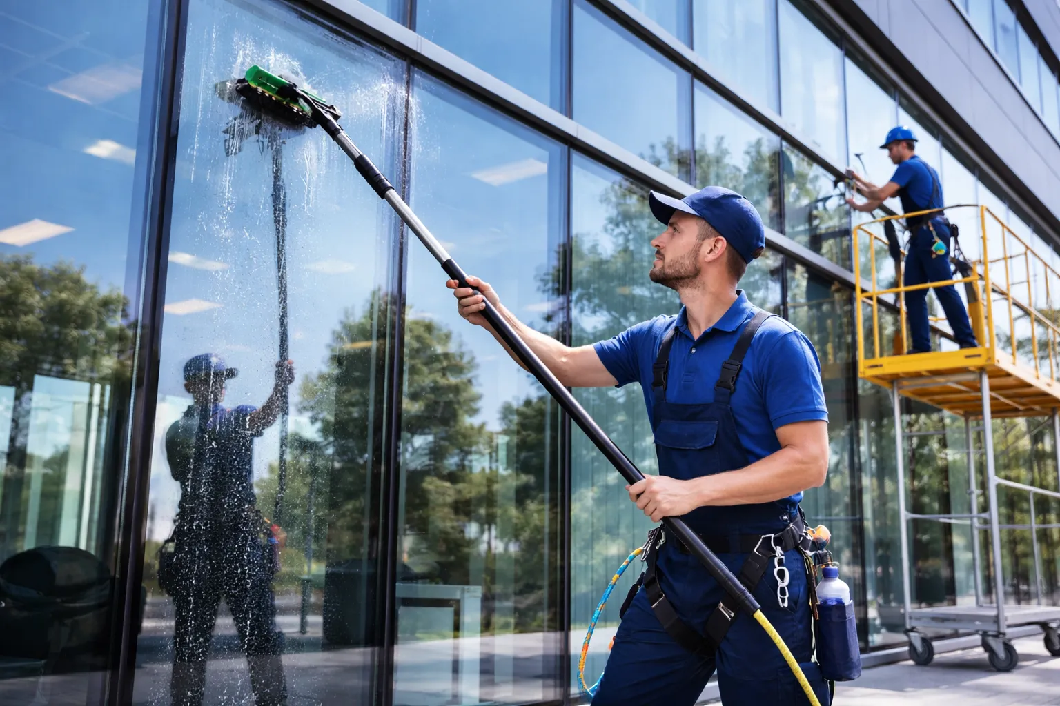 Fensterreinigung Gewerbe 